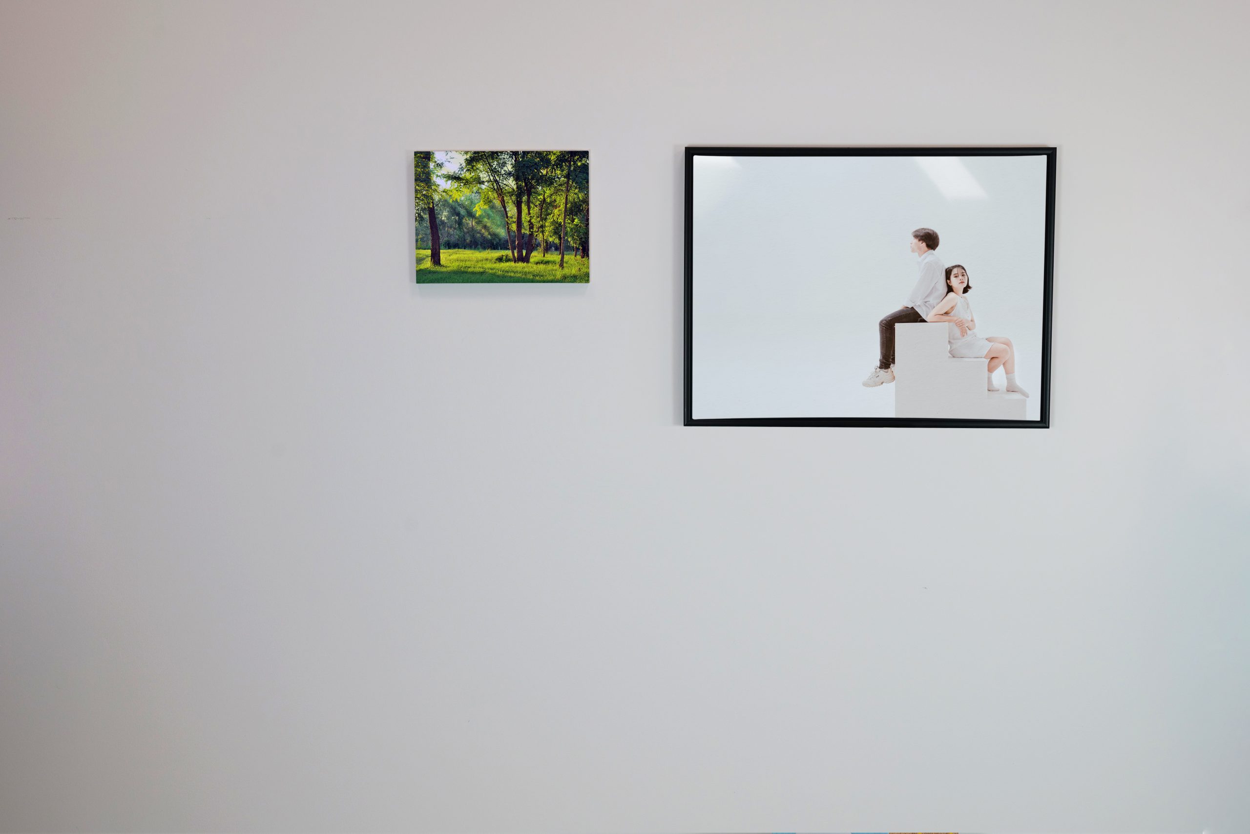 Sådan overføres foto til lærred