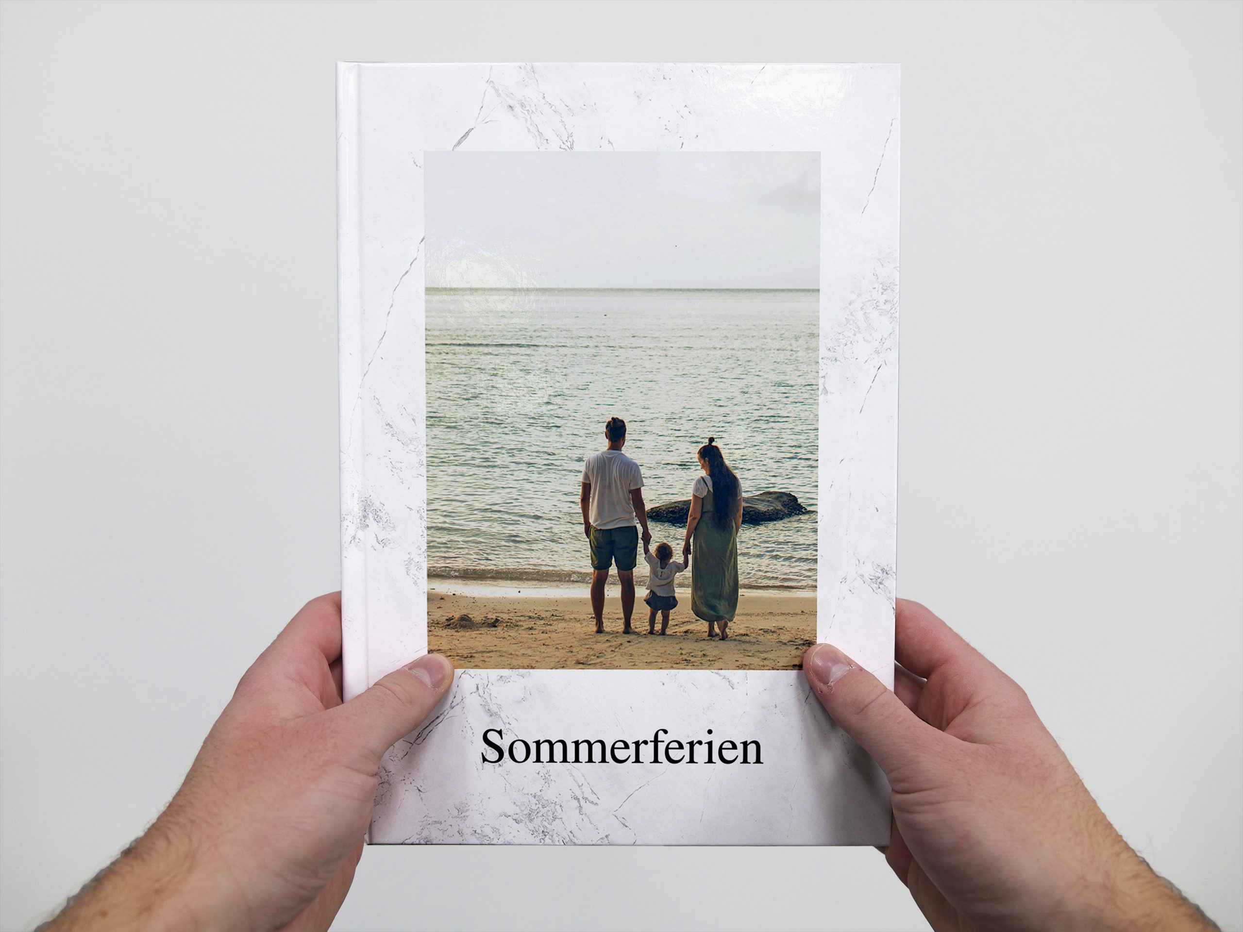 Stor fotobog i et klassisk design